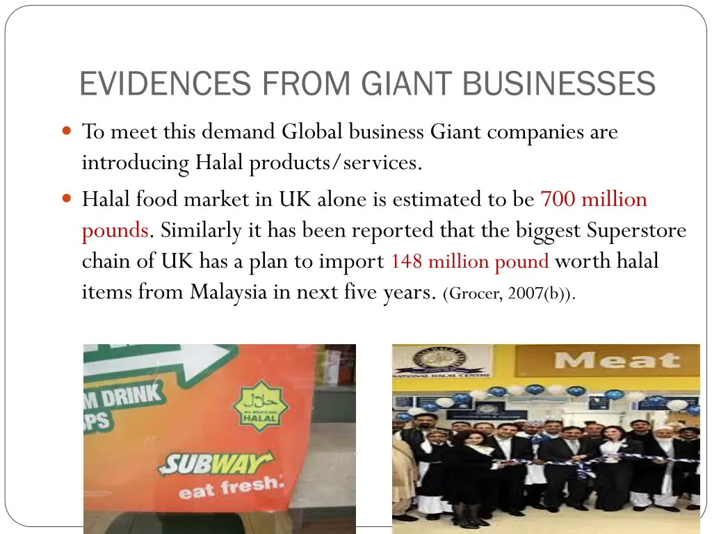 evidences from giant businesses