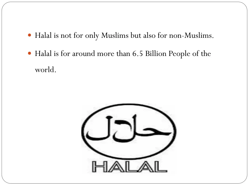 halal is not for only muslims but also