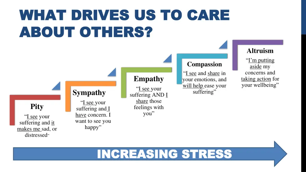 what drives us to care what drives us to care