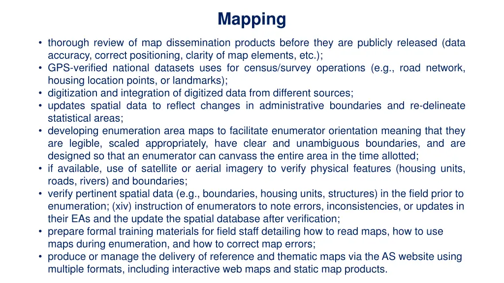 mapping 1