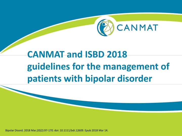 canmat and isbd 2018 guidelines