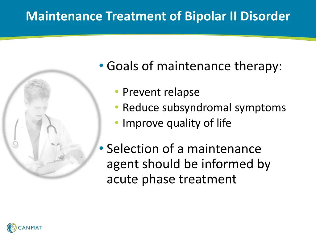 maintenance treatment of bipolar ii disorder