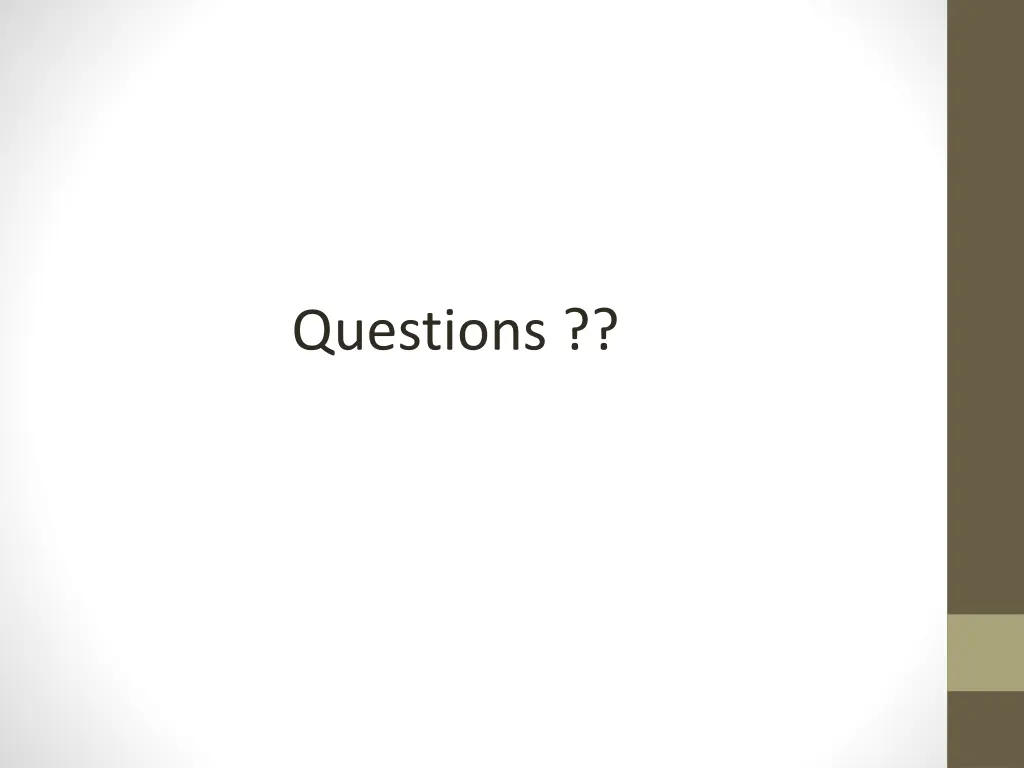 questions