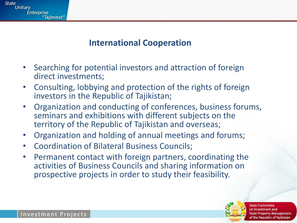 international cooperation
