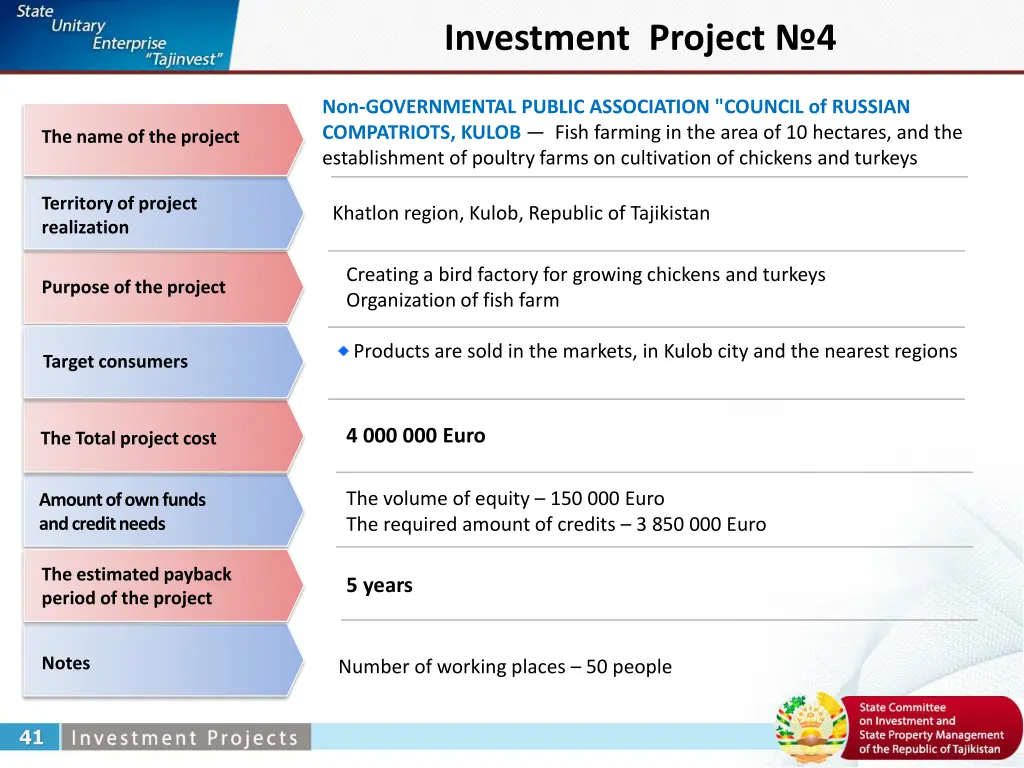 investment project 4