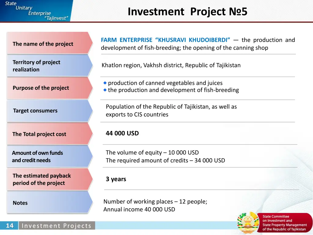investment project 5