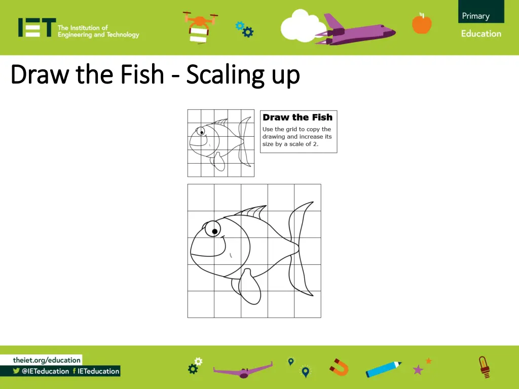 draw the fish draw the fish scaling up