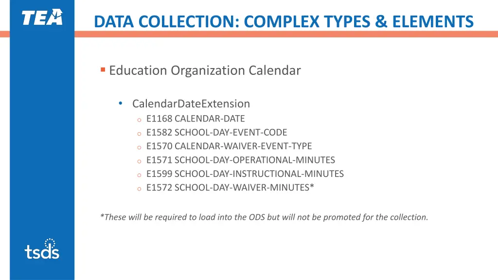 data collection complex types elements 2