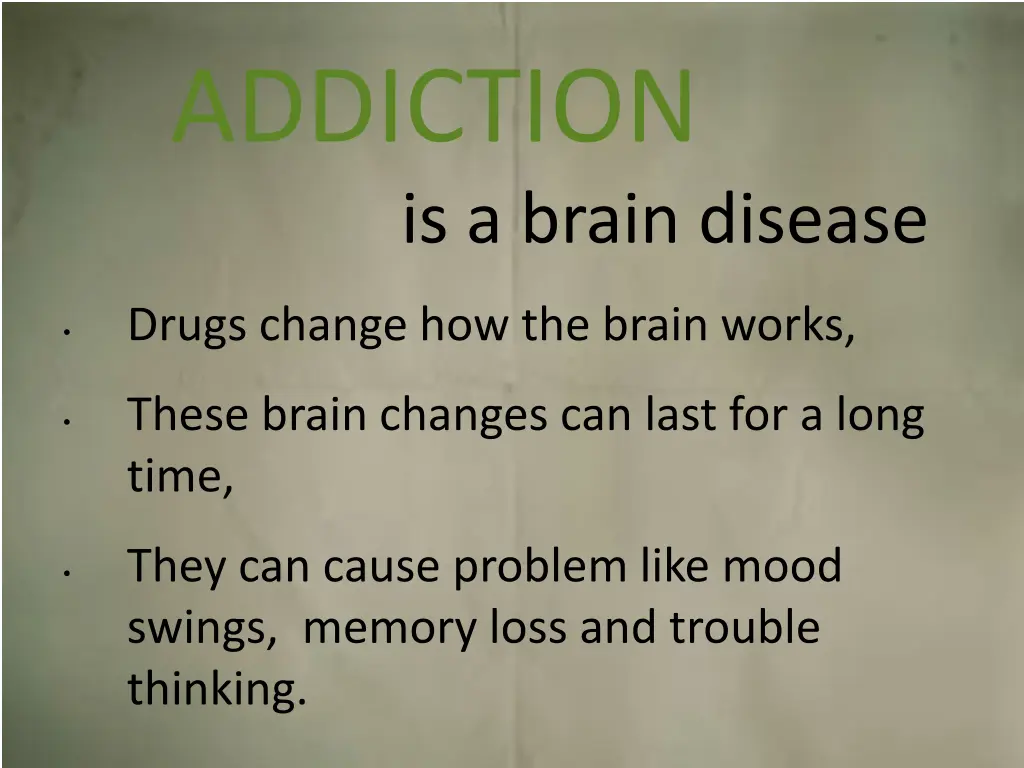addiction