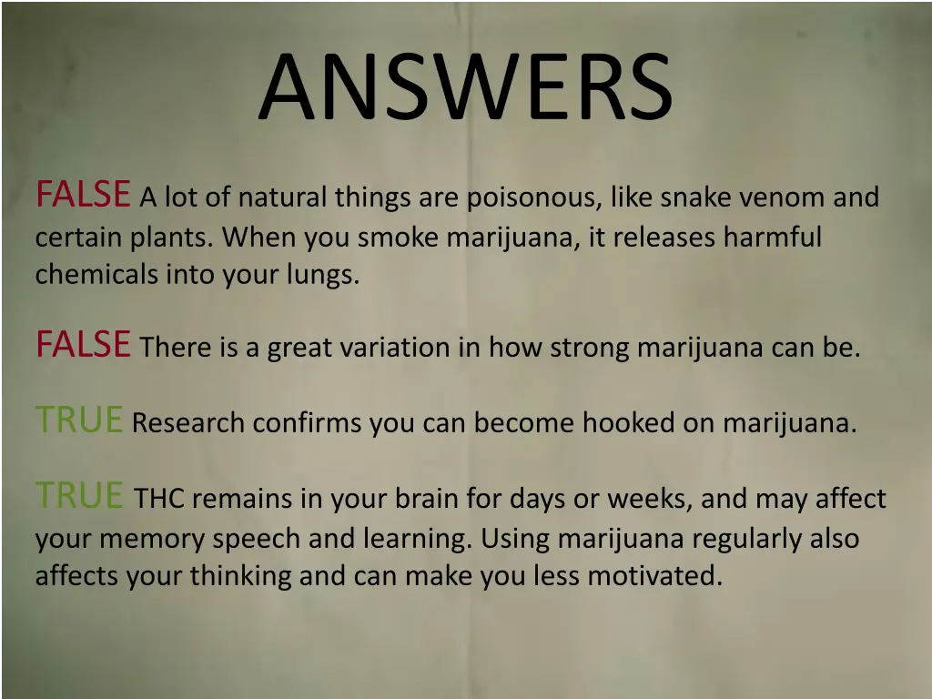 answers 1