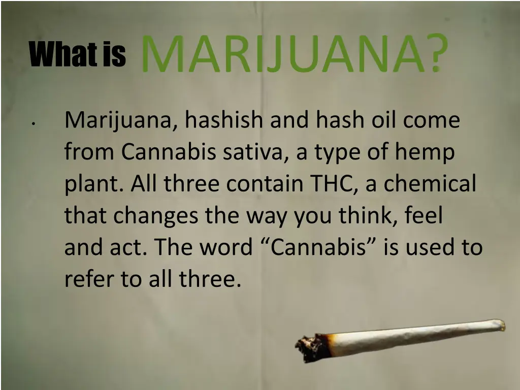 marijuana