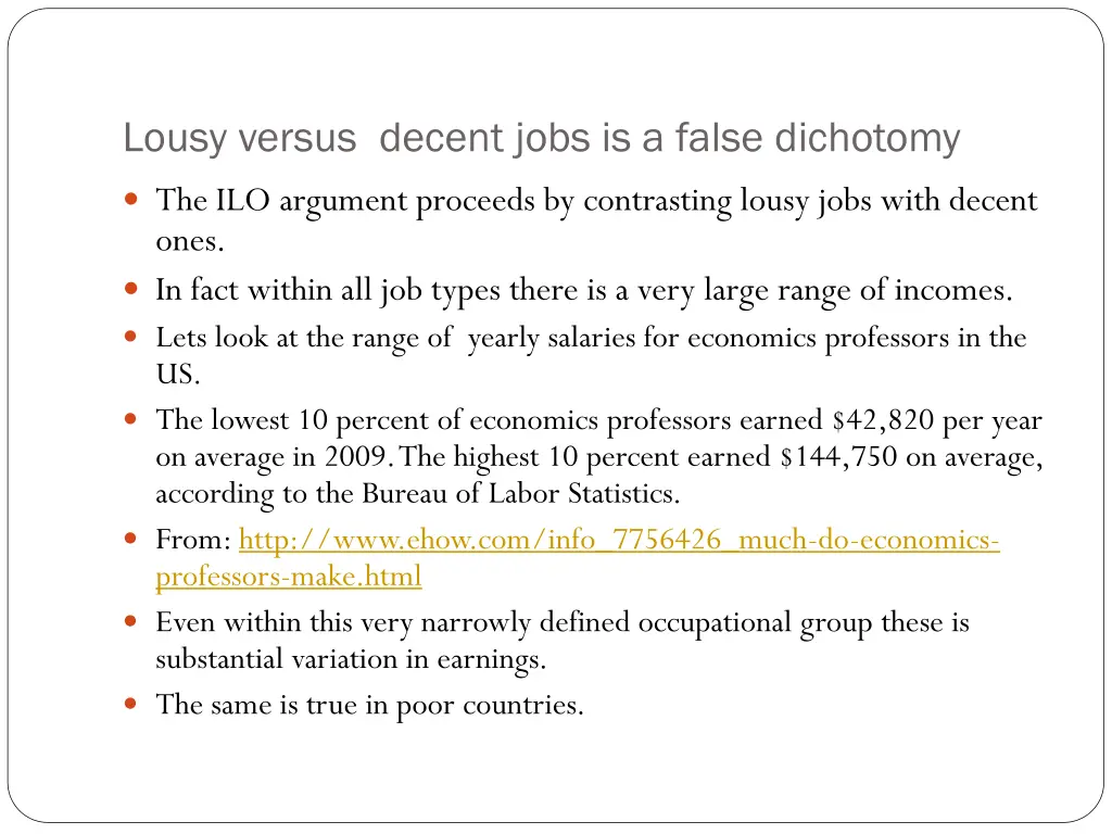 lousy versus decent jobs is a false dichotomy