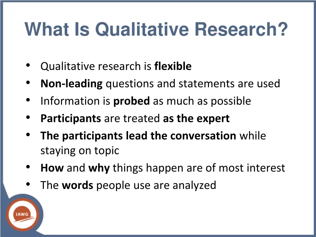 what is qualitative research