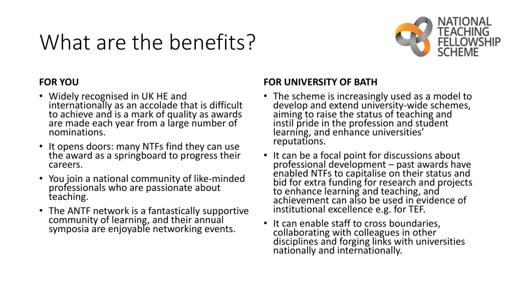 what are the benefits