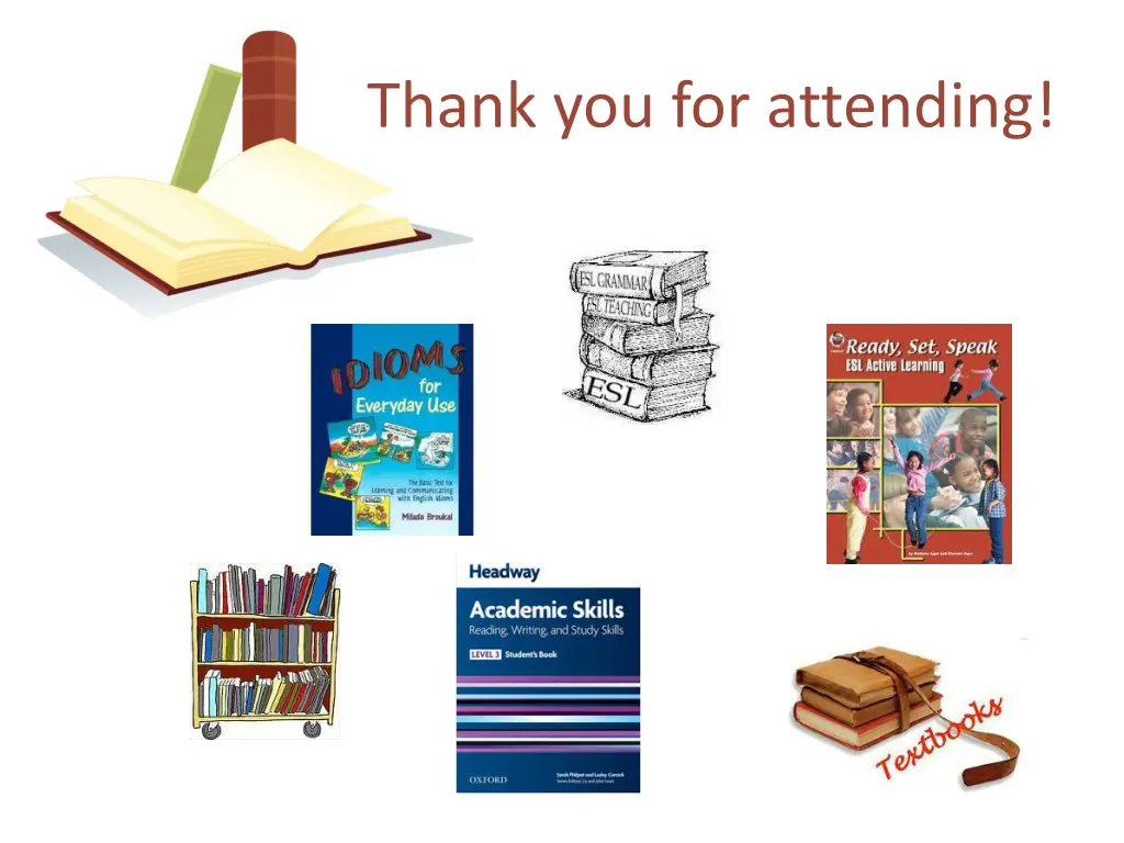 thank you for attending