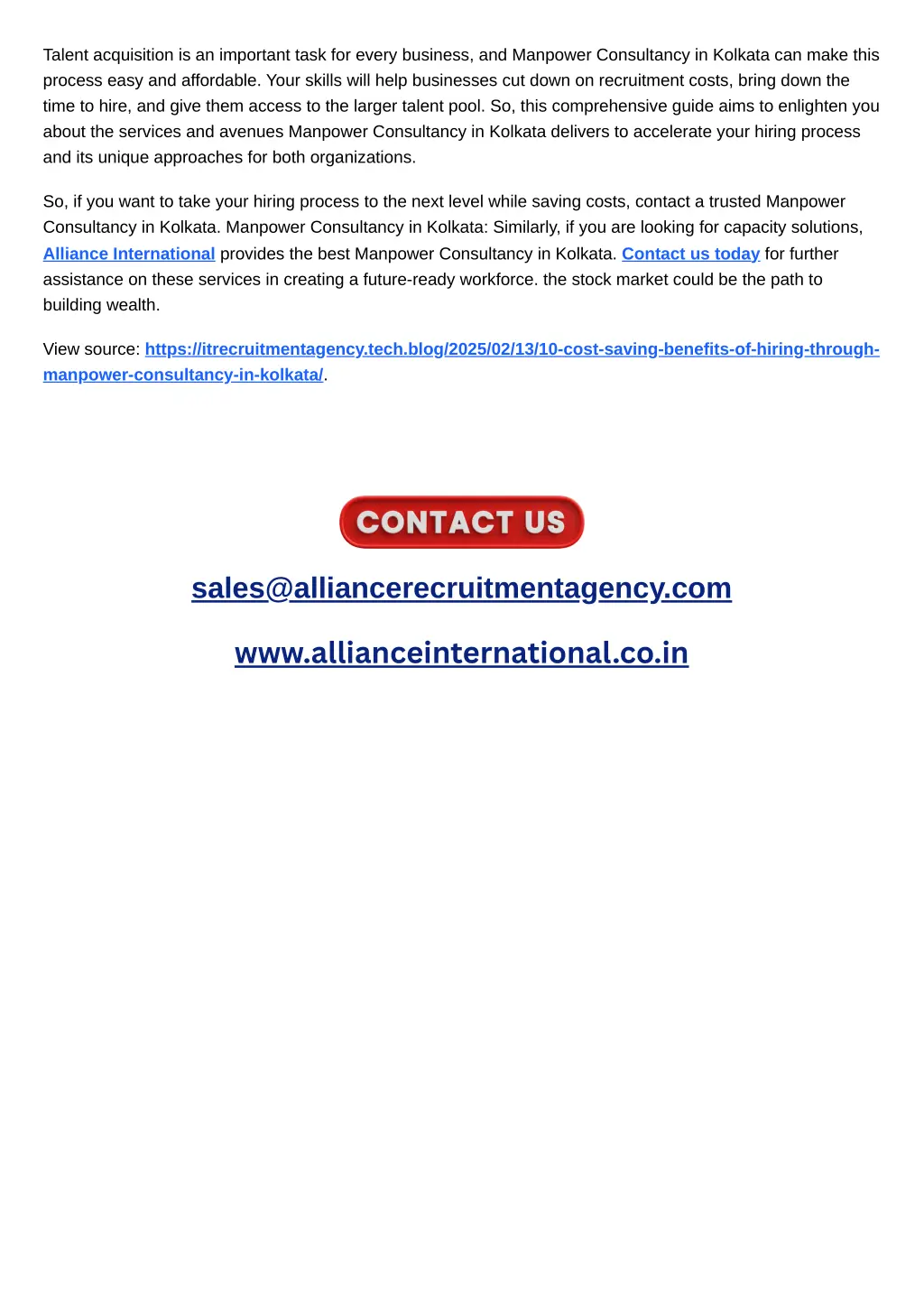 talent acquisition is an important task for every