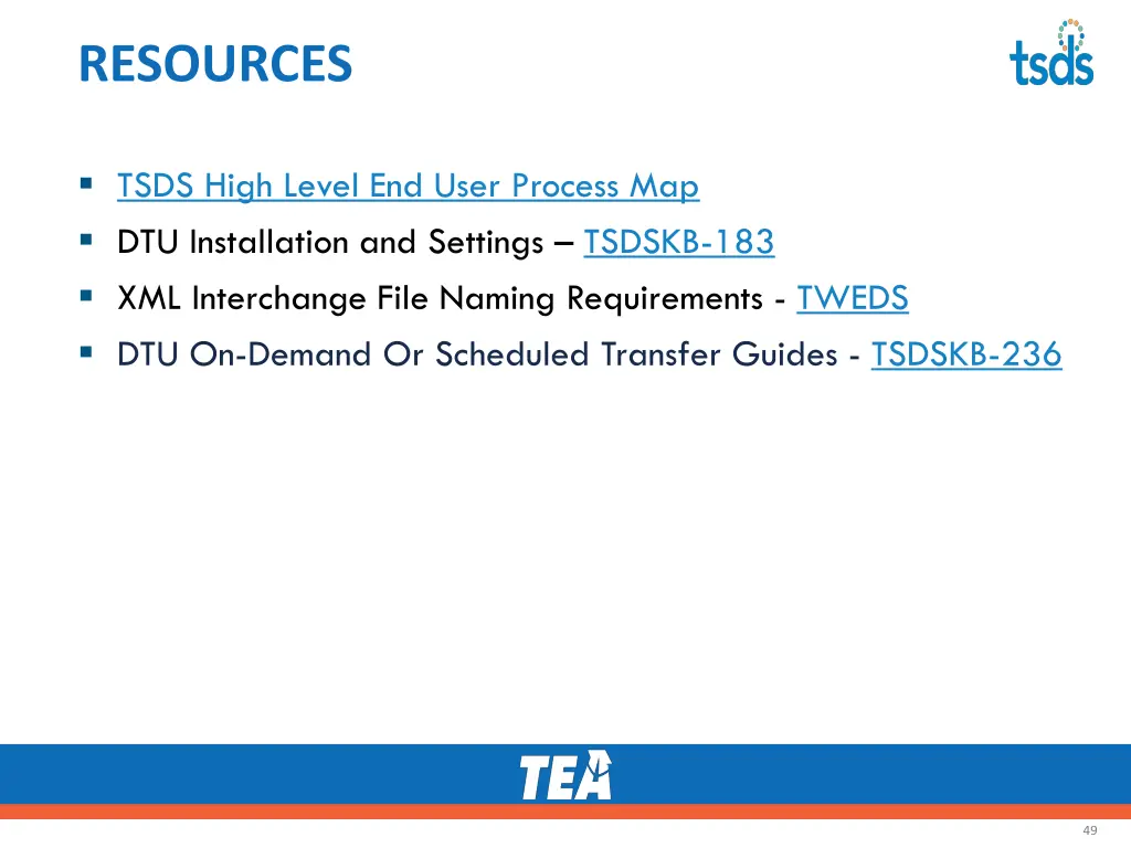 resources