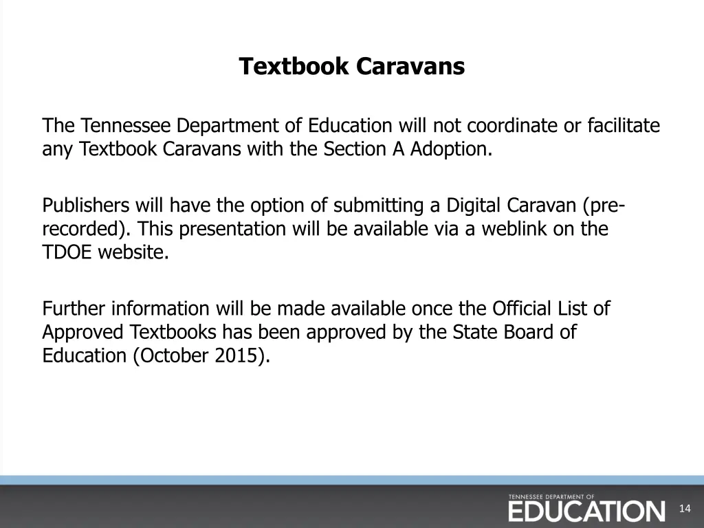 textbook caravans