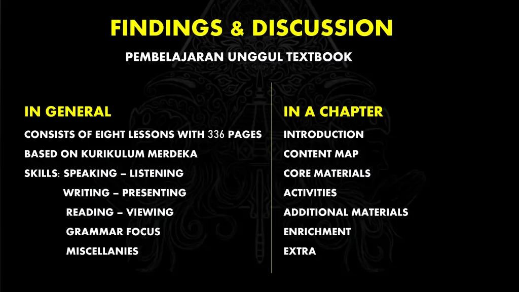 findings discussion