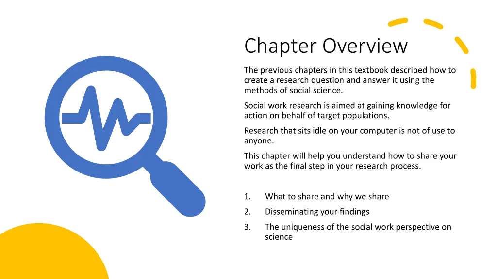 chapter overview