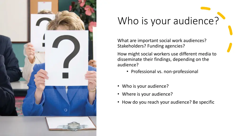 who is your audience