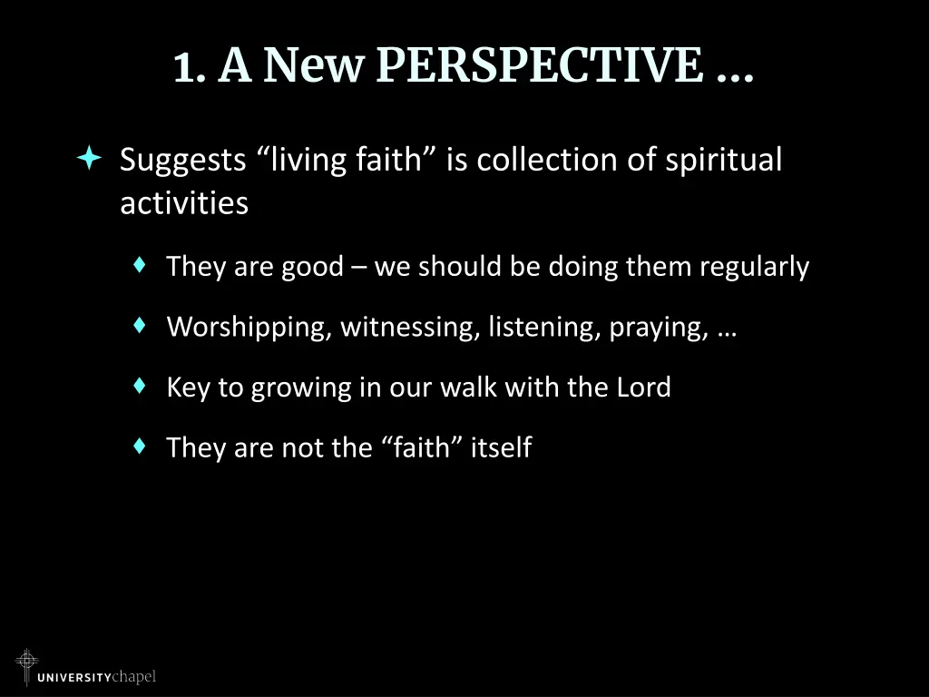 1 a new perspective 1