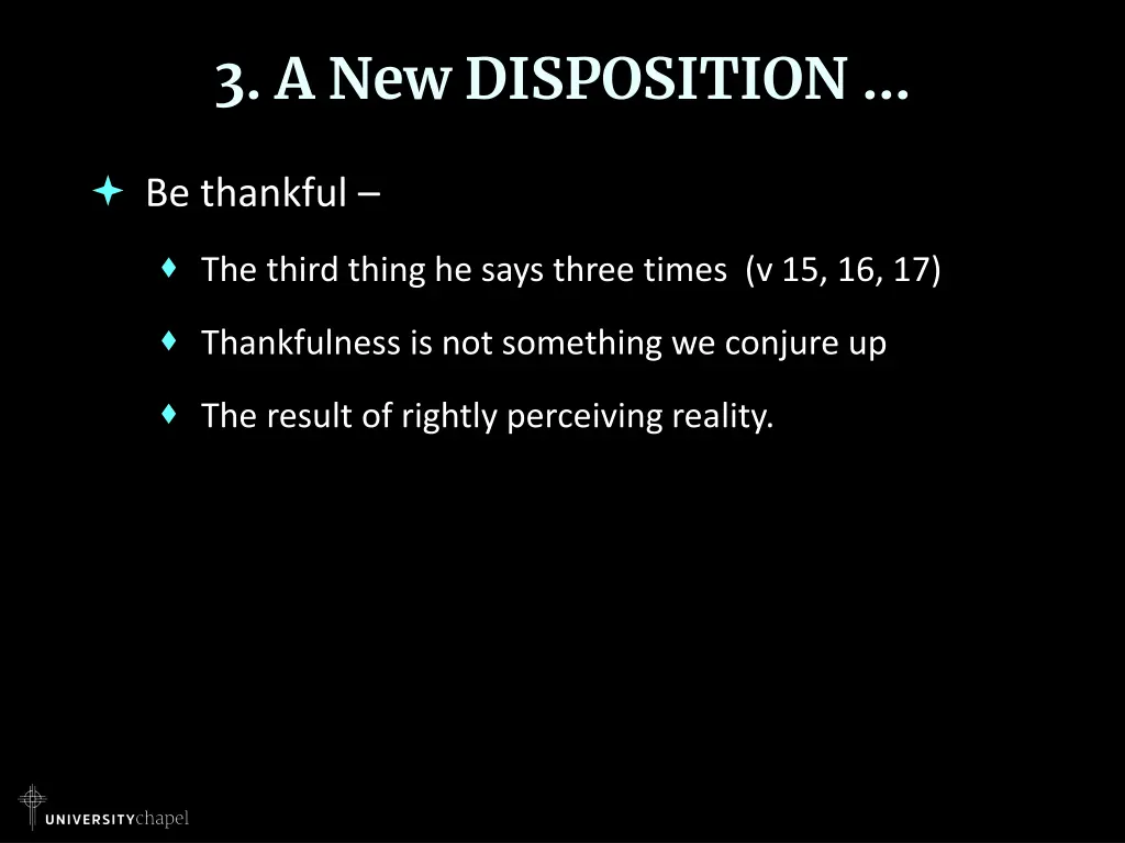 3 a new disposition 1