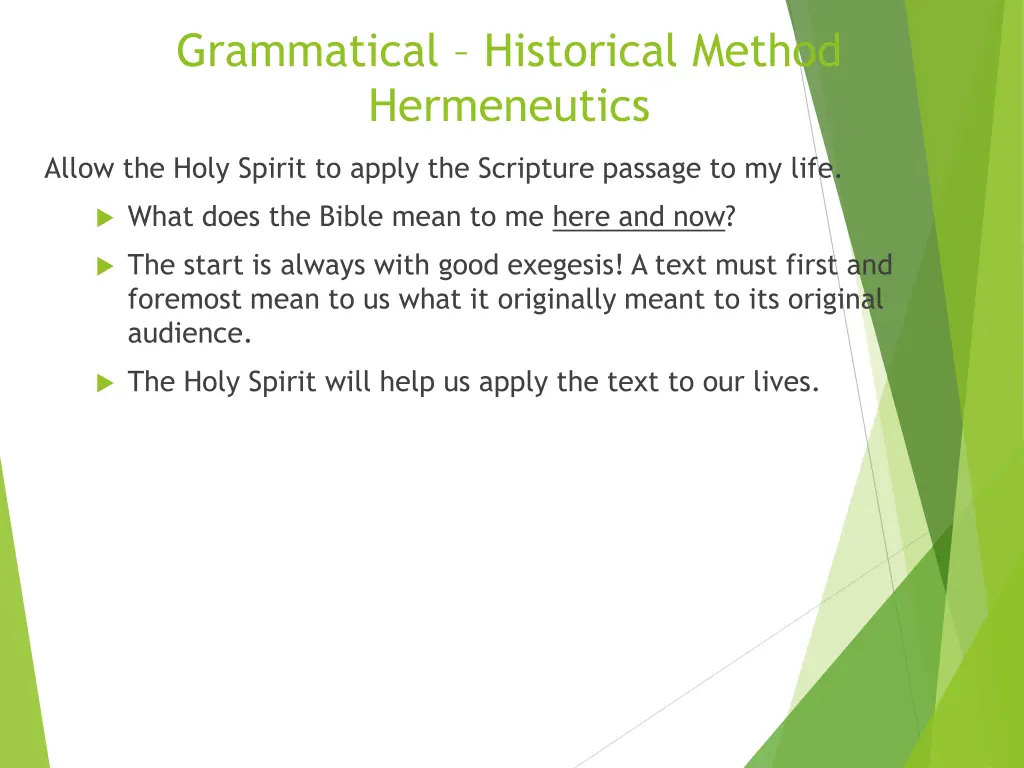 grammatical historical method hermeneutics