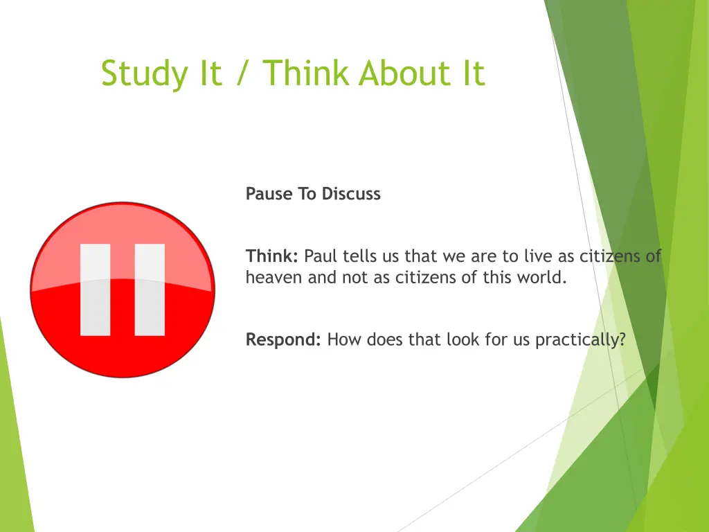 study it think about it 3