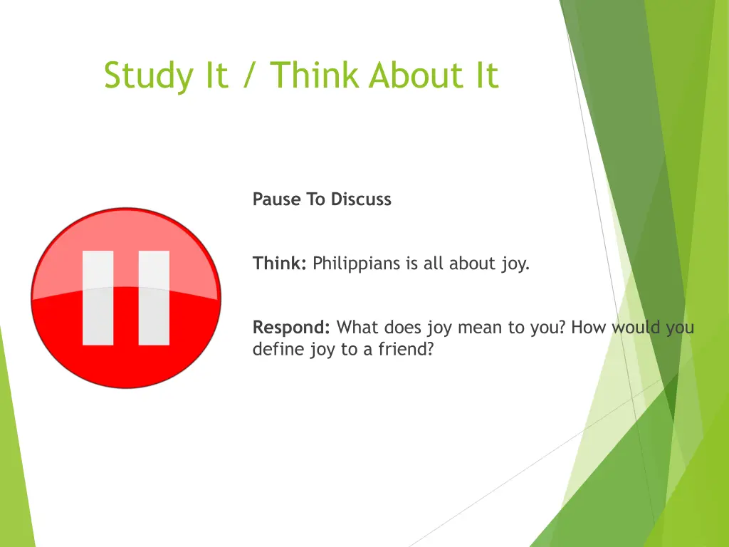 study it think about it