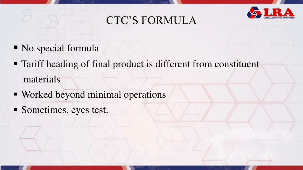 ctc s formula