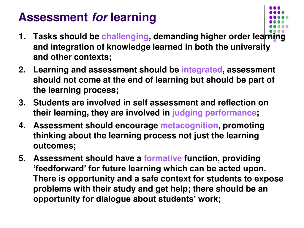 assessment for learning 1