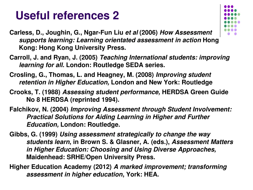 useful references 2