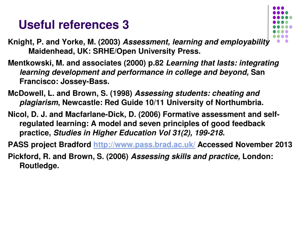 useful references 3