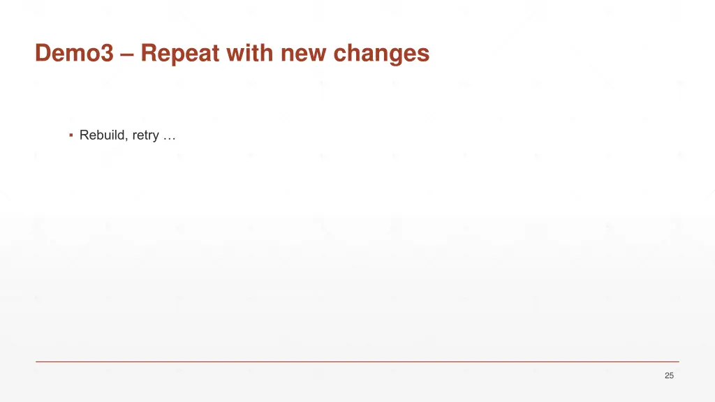 demo3 repeat with new changes