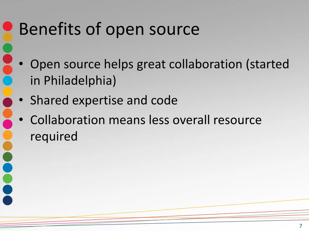 benefits of open source