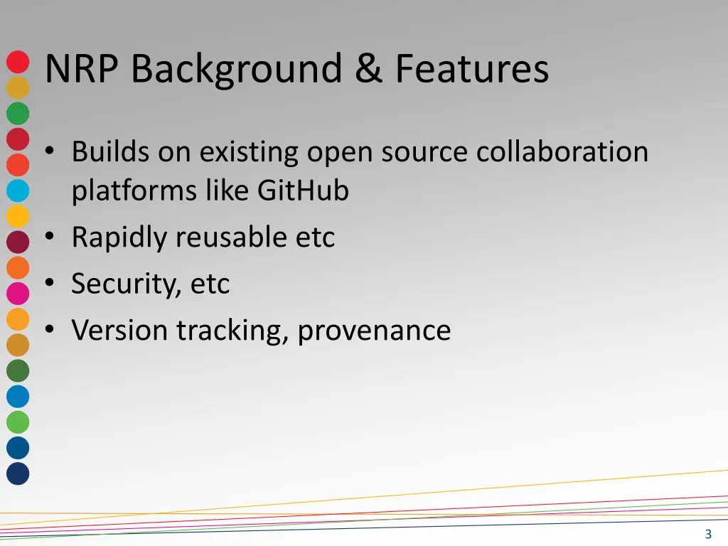 nrp background features