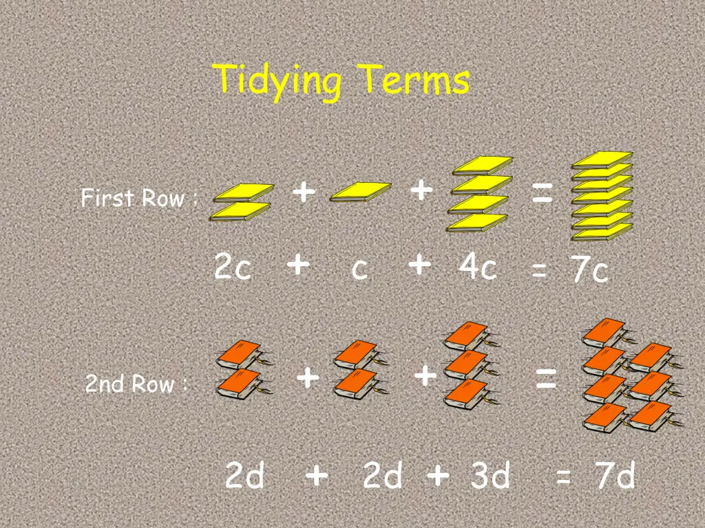 tidying terms