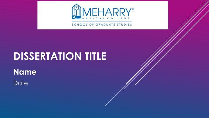 dissertation title