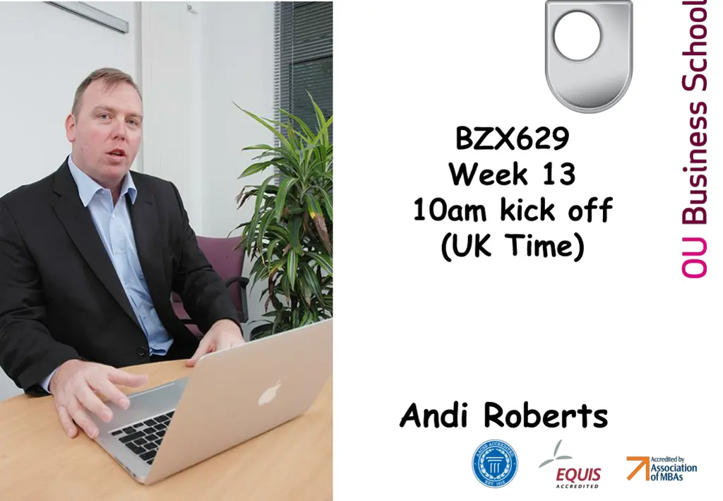 bzx629 week 13 10am kick off uk time