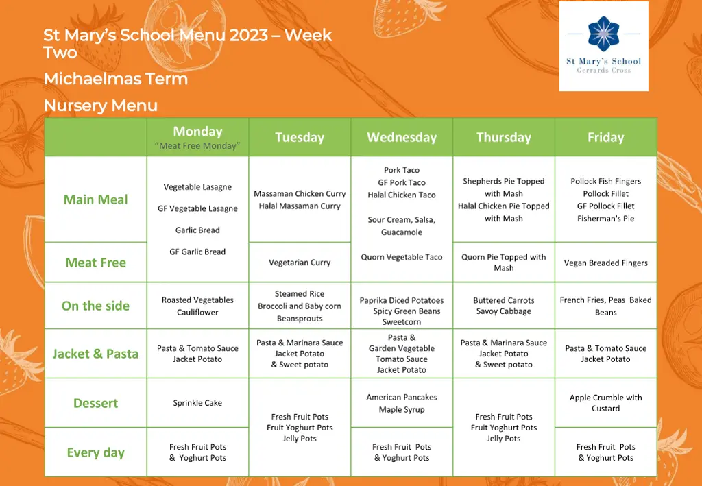 st mary s school menu 2023 st mary s school menu 1