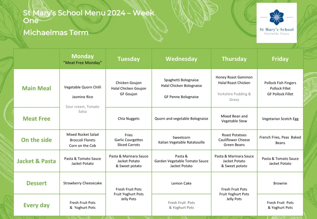 st mary s school menu 2024 st mary s school menu