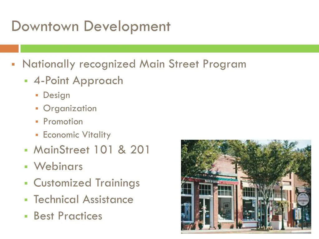 downtown development