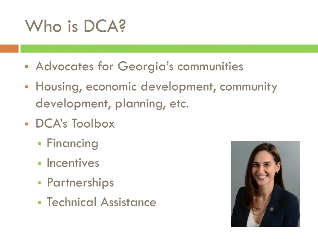 who is dca