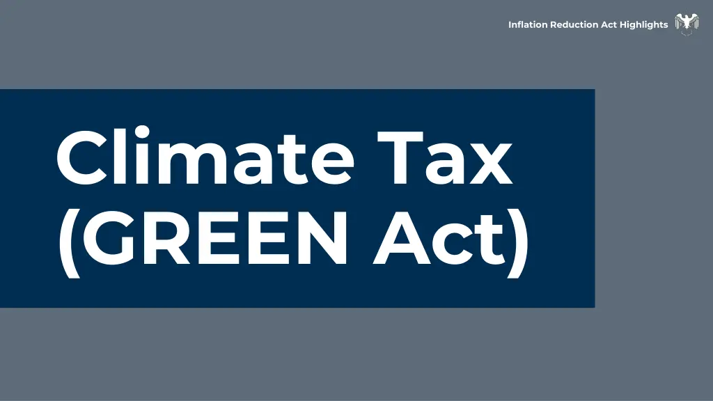 inflation reduction act highlights 1