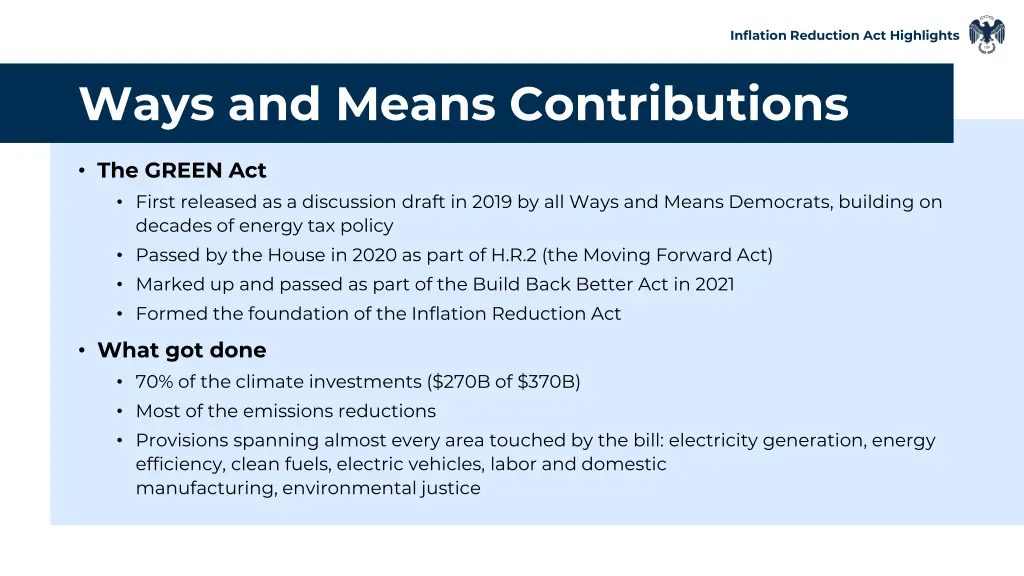 inflation reduction act highlights 3