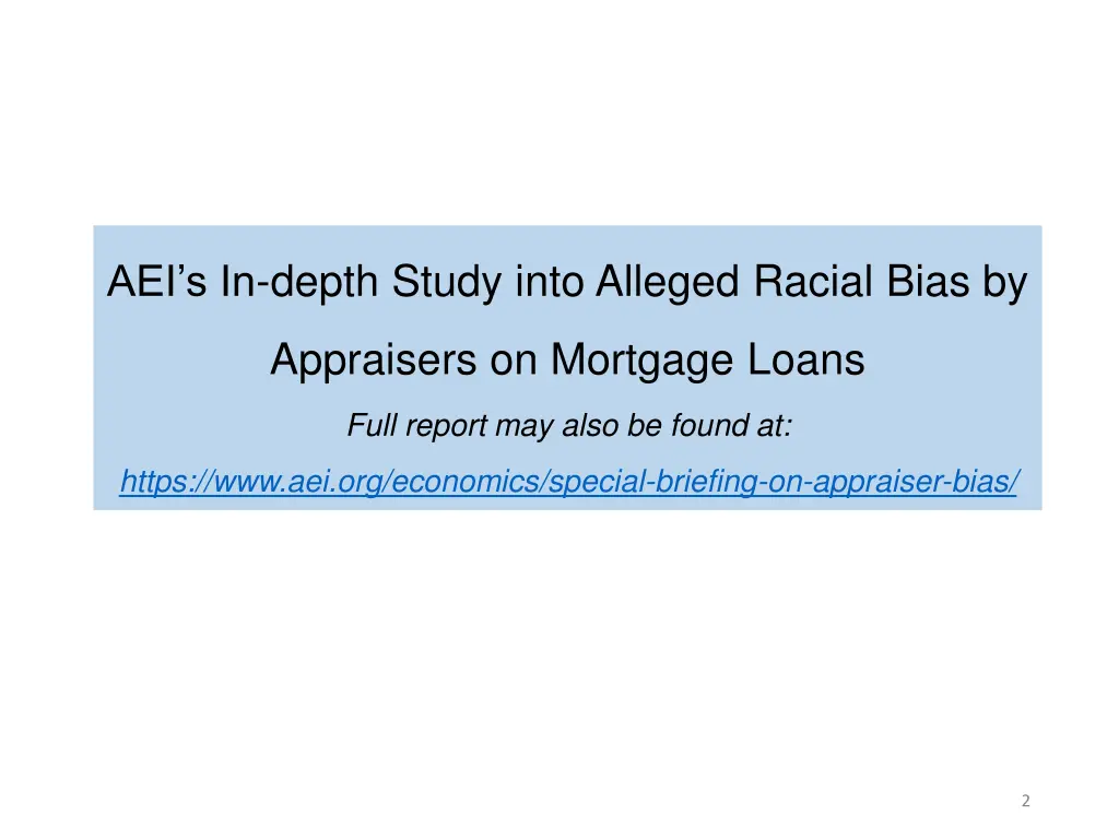 aei s in depth study into alleged racial bias by