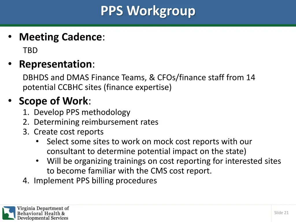 pps workgroup
