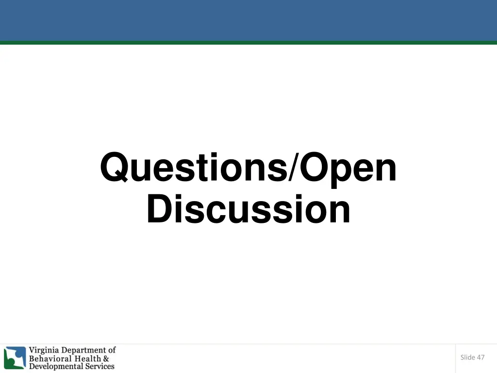 questions open discussion