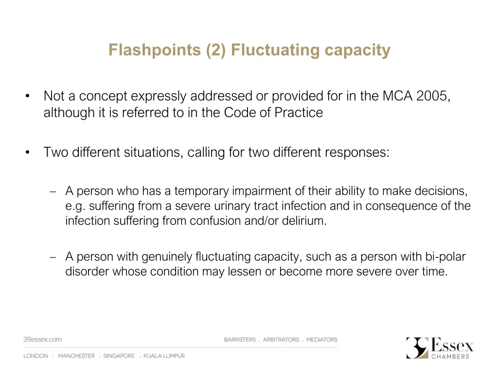 flashpoints 2 fluctuating capacity